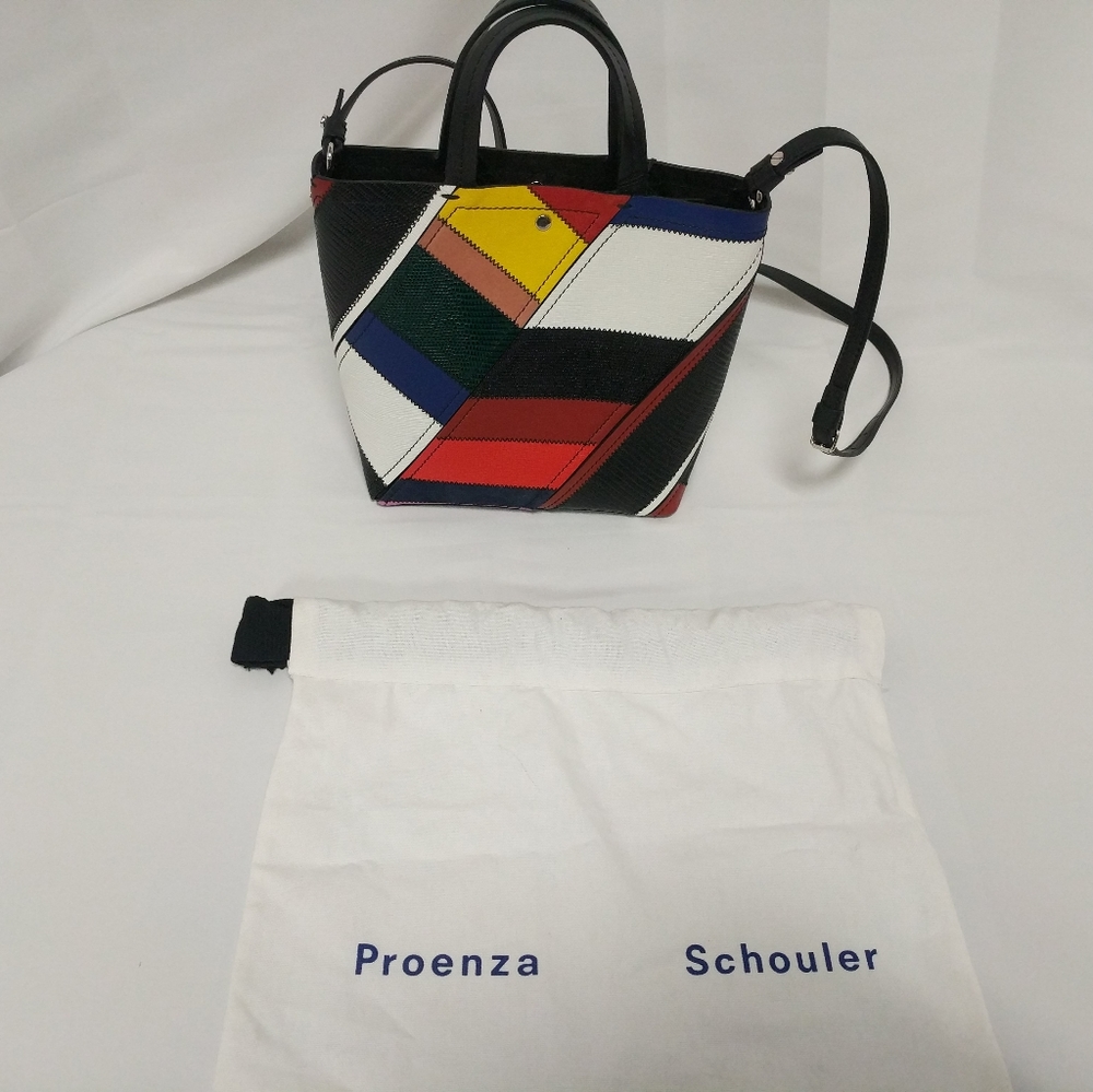 Prozena Schouler Patchwork Tote New/Defect $1295